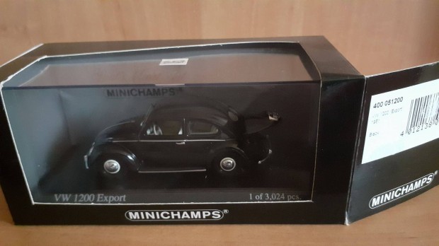 Minichamps 1:43 1/43 Volkswagen 1200 Export (beetle/bogr)