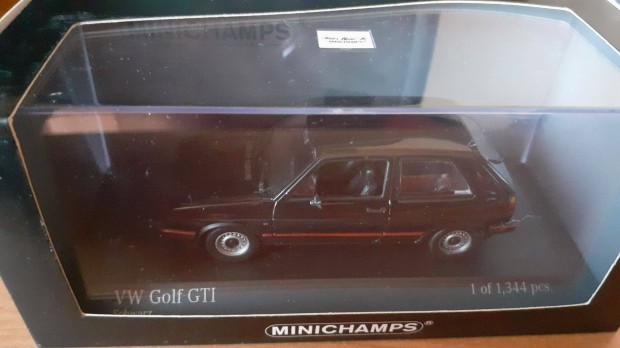 Minichamps 1:43 1/43 Volkswagen Golf II GTI