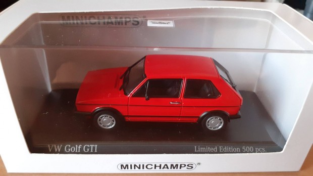 Minichamps 1:43 1/43 Volkswagen Golf I GTI