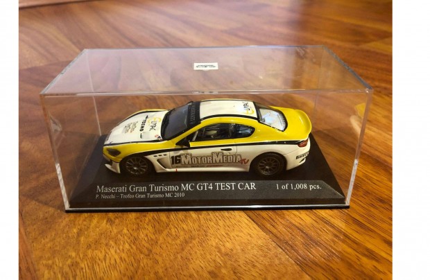 Minichamps Maserati Granturismo MC GT4 Coupe 1:43 Limitlt Modell aut