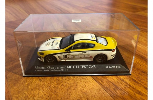 Minichamps Maserati Granturismo MC GT4 Coupe 1:43 Limitlt Modell aut