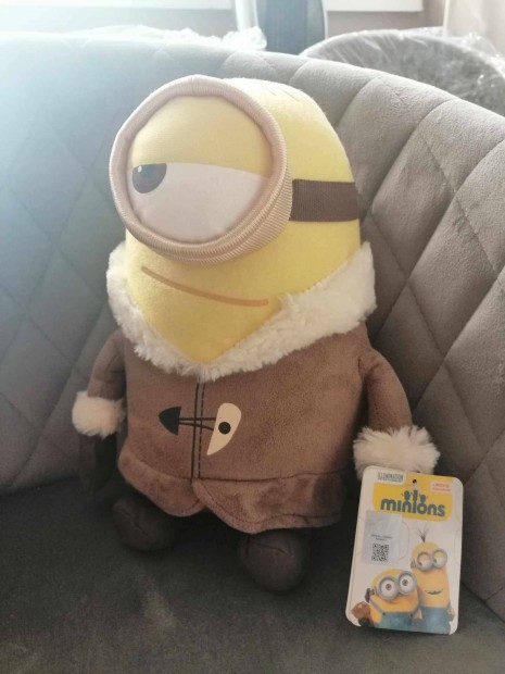 Minion "Stuart" plssfigura, 30 cm magas