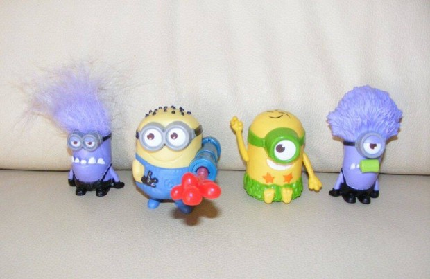 Minion figura Gru 4 db