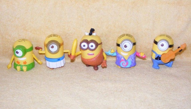 Minion gru figurk 5 db