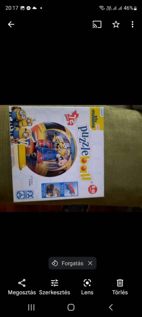 Minions 3d puzzle elad