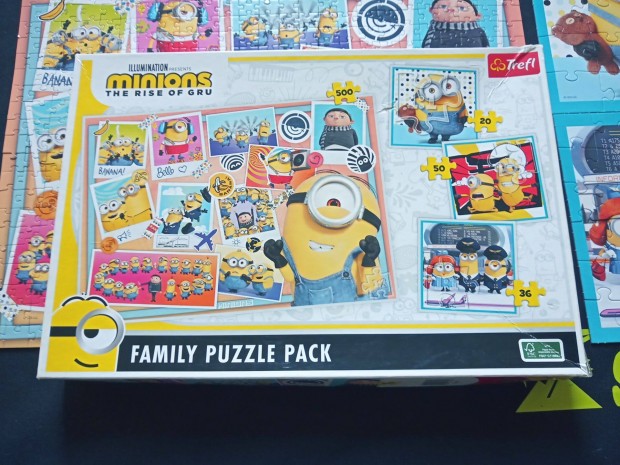 Minions The rise of Gru Puzzle 500 db