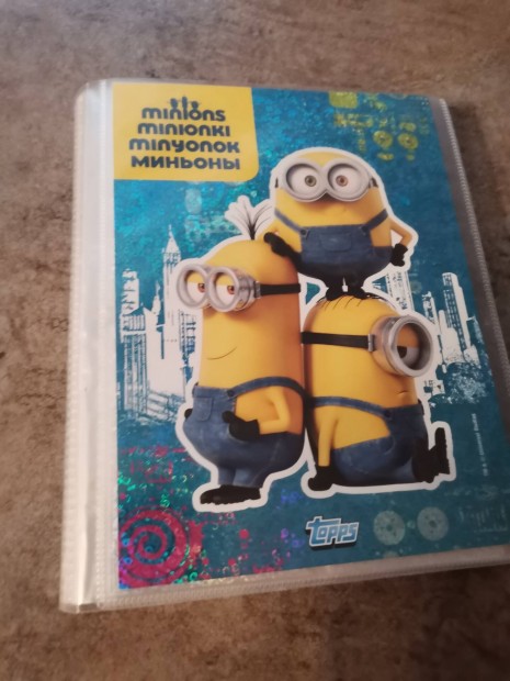 Minions krtya album az sszes krtyval.