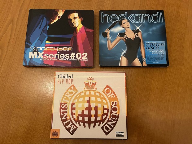 Ministry Of Sound, Hedkandi, MX series Dupla CD lemezek 