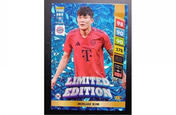 Minjae Kim Bayern Mnchen XXL focis krtya Panini FIFA 365: 2024-2025