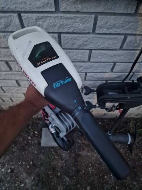 Minn kota Turbo 35 elektromos 27 librás akkumulátoros csónakmotor