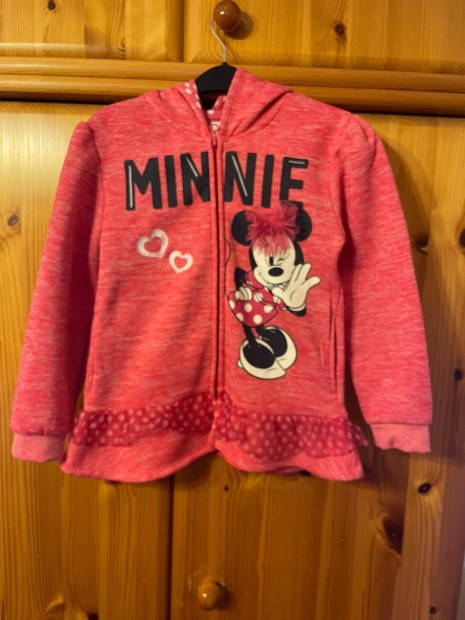 Minnie Mouse kapucnis kislny kardign 6 veseknek