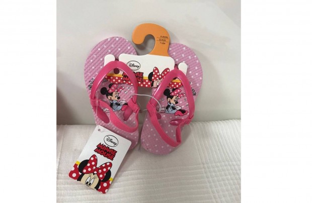 Minnie mouse gumipntos flip-flop papucs strandpapucs 22