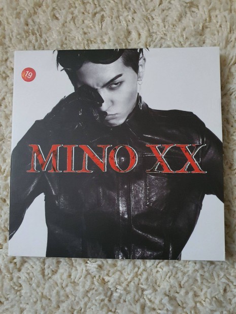 Mino XX First kpop album s ritka preorder benefit hologram krtya
