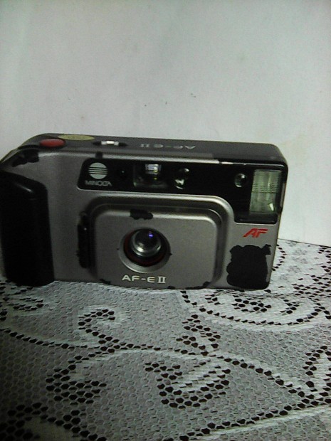 Minolta AF-E kazettás vakus fényképezőgép japán