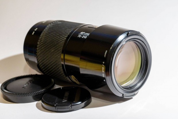 Minolta AF beercan 70-200 mm f4.0 objektív