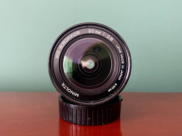 Minolta MD W.Rokkor 2.8/20mm nagylátószögű objektív