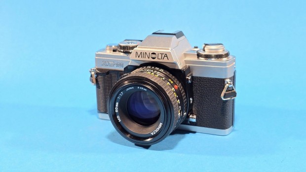 Minolta XG-M fényképezőgép md 1.7 50mm