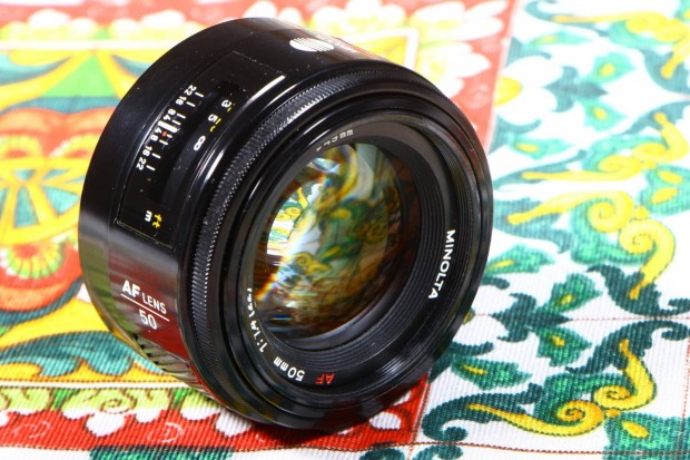 Minolta af 1.4 50mm Sony A objektív