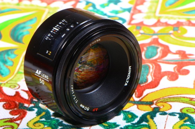 Minolta af 1.7 50mm Sony A objektív