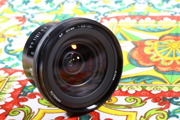 Minolta af 2.8 20mm Sony A objektv 