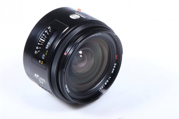 Minolta af 2.8 24mm Sony A objekt�v 