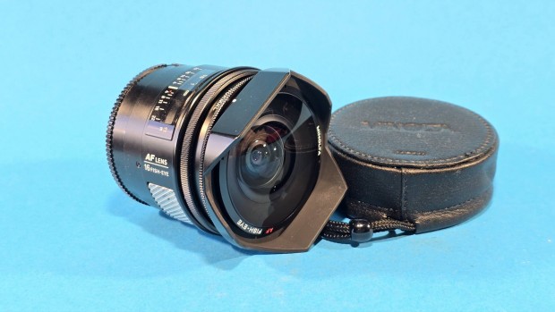 Minolta af fish-eye 2.8/16mm objektív sony A 16mm