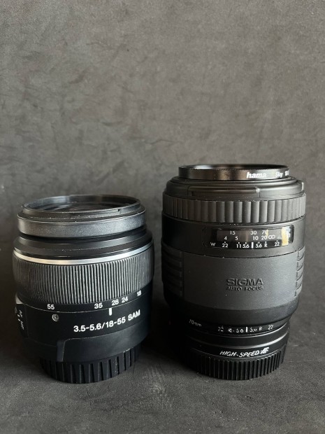 Minolta és Sony A bajonettes objektívek