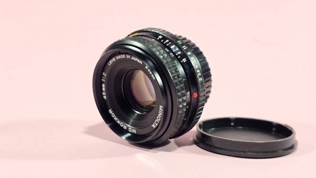 Minolta md 2/45mm objektív 45mm