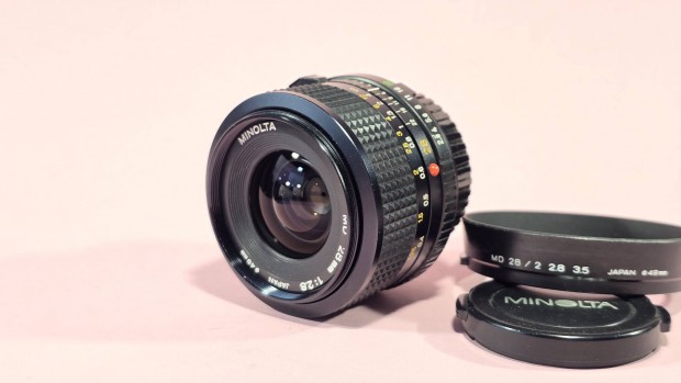 Minolta md 2.8/28mm objekt�v 28mm 