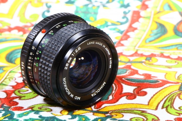 Minolta md 2.8 28mm objektív