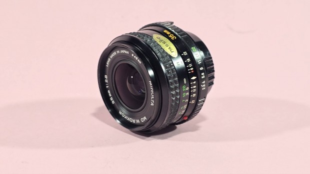 Minolta md w rokkor 2.8/35mm objektív 35mm