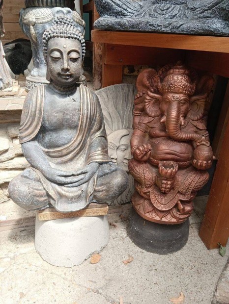 Minsgi Fagyll Mk Buddha 65cm Japn Kerti keleti k szobor