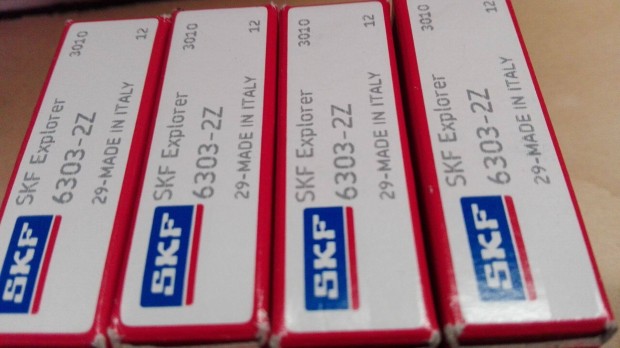 Minőségi SKF 4 db csapágy 6303 2Z Explorer