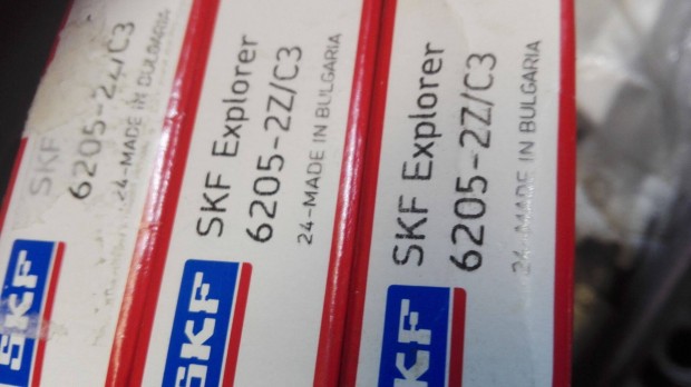 Minőségi SKF 6205 2Z/C3 csapágy az ár 3 db-ra értendő