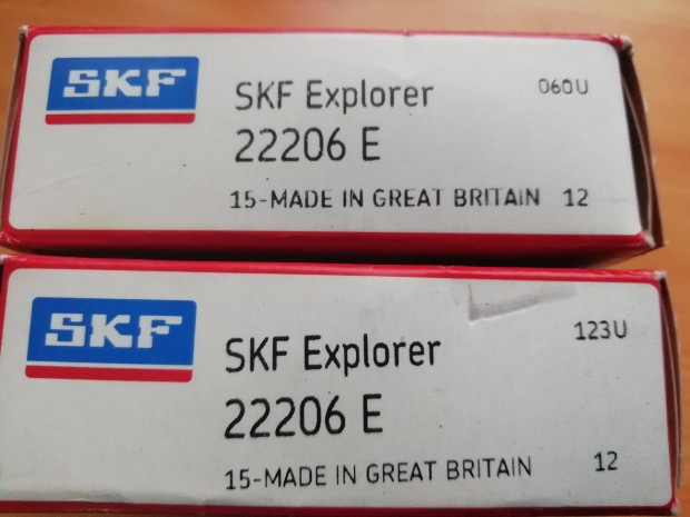 Minőségi SKF Explorer 22206 E 2 db csapágy eladó