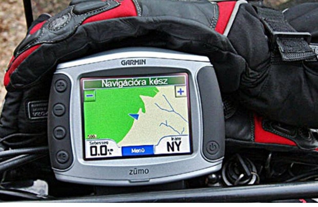 Minsgi Vzll Motoros GPS Garmin Zmo 550 BT navigci 2024 trkp