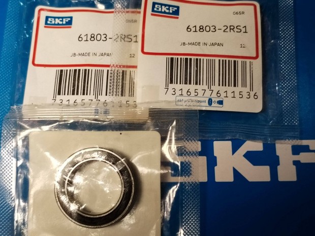Min�s�gi csap�gy SKF 3 db 61803 2RS1