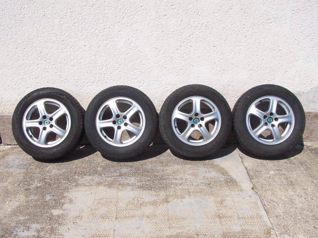 Mint az j! 15" 5x100 Skoda Octavia gyri alufelni alu alumnium felni