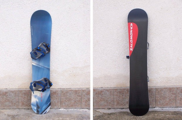 Mint az j! Flron145 cm-es Salomon Driver freestyle snowboard deszka