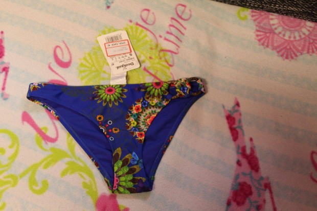 Mintas, szines, mandalas, Desigual bikini also, s, Uj