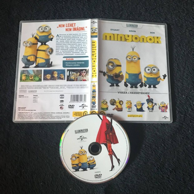 Minyonok DVD