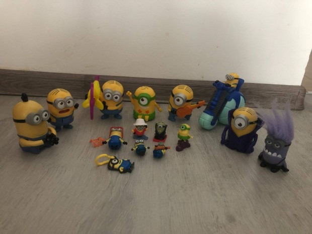 Minyonok (Minions, Gru, Despicable Me) vegyes figura csomag