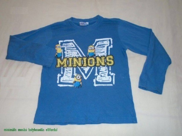 Minyonok mints Minions hossz ujj fels 5-6 vesre (mret 116) kk