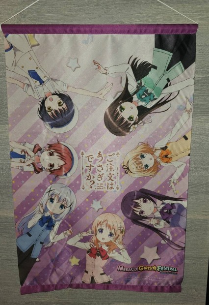 Miracle Girls Festival anime manga japn vszonposzter