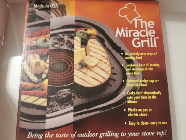 Miracle grillrcs, st rcs olcsn + faszn