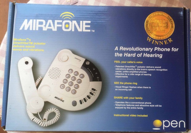 Mirafone Opentech OP201 telefon hallssrltek rszre