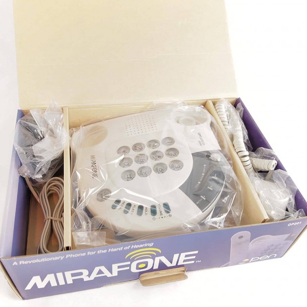 Mirafone vonalas telefon nagyothallóknak