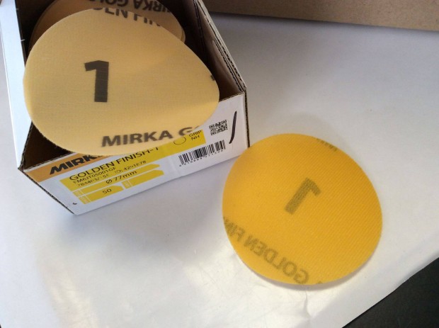 Mirka Golden Finish 1 kr 77mm csiszolpapr P1200-P1500