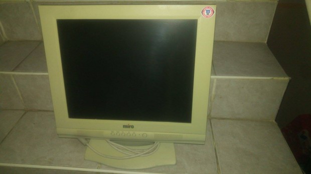 Miro FP175 LC-AE 17" LCD monitor beptett hangszrval