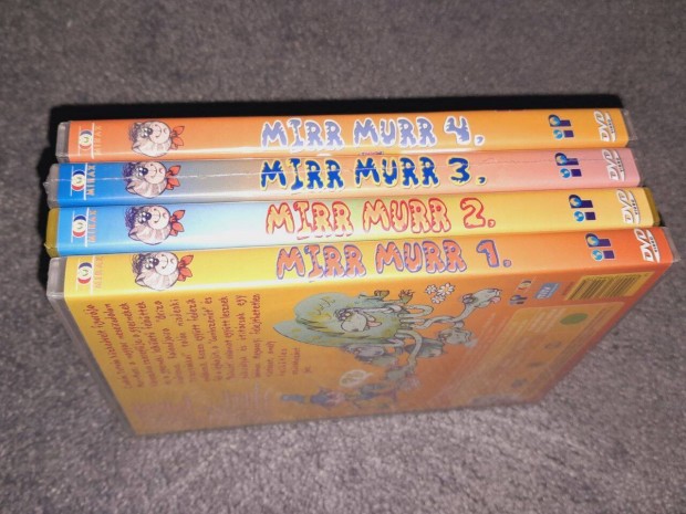 Mirr Murr a kandr DVD (1972) 4 DVD teljes sorozat Mirr-Murr kandr